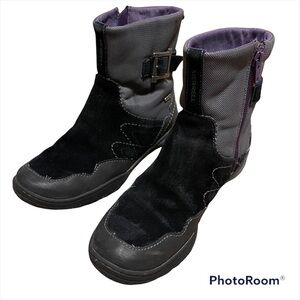 Merrell Grey/ Black J42316 Albany Sky Waterproof Boots/Booties Size US 6